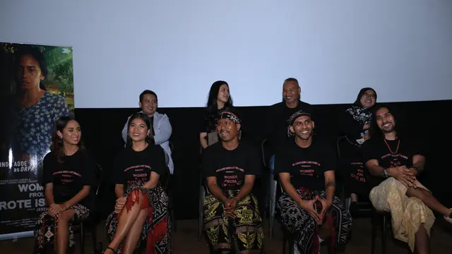 Suasana konferensi pers film Perempuan Berkelamin Darah di Senayan City, Jakarta, Sabtu (15/7/2023). (Foto: Dok. Bintang Cahaya Sinema)