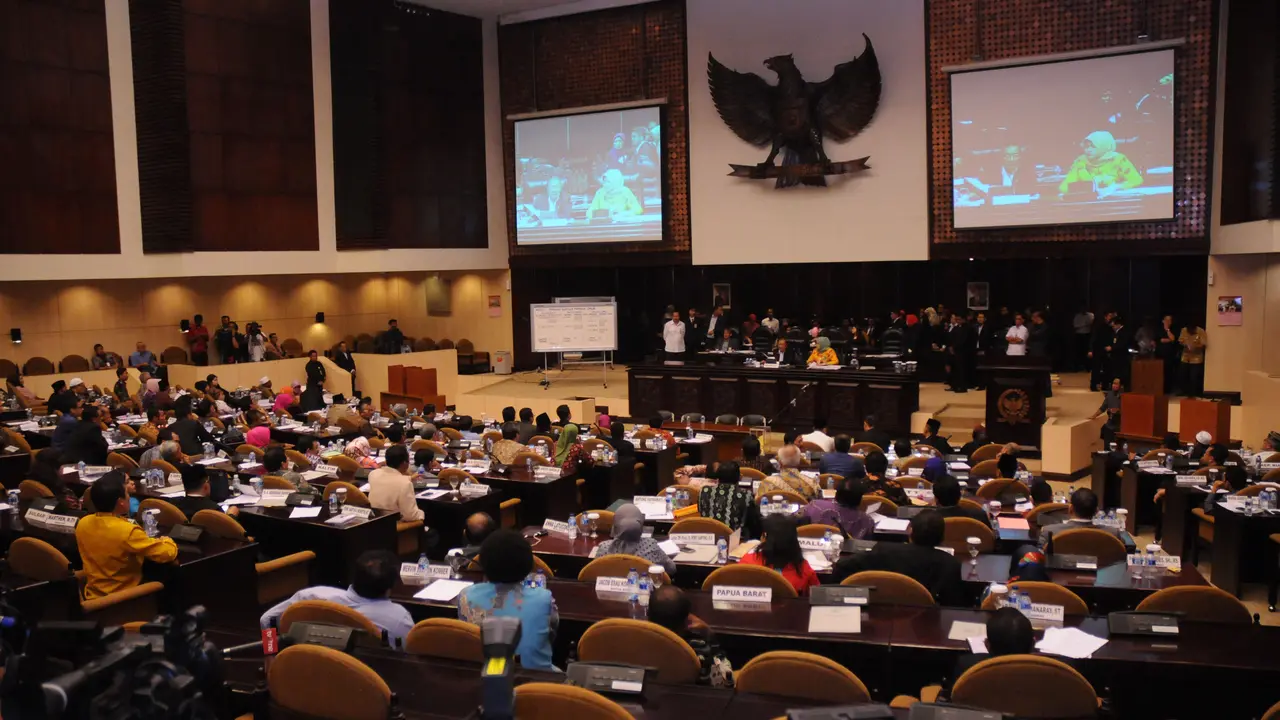 Suasana Sidang DPD RI