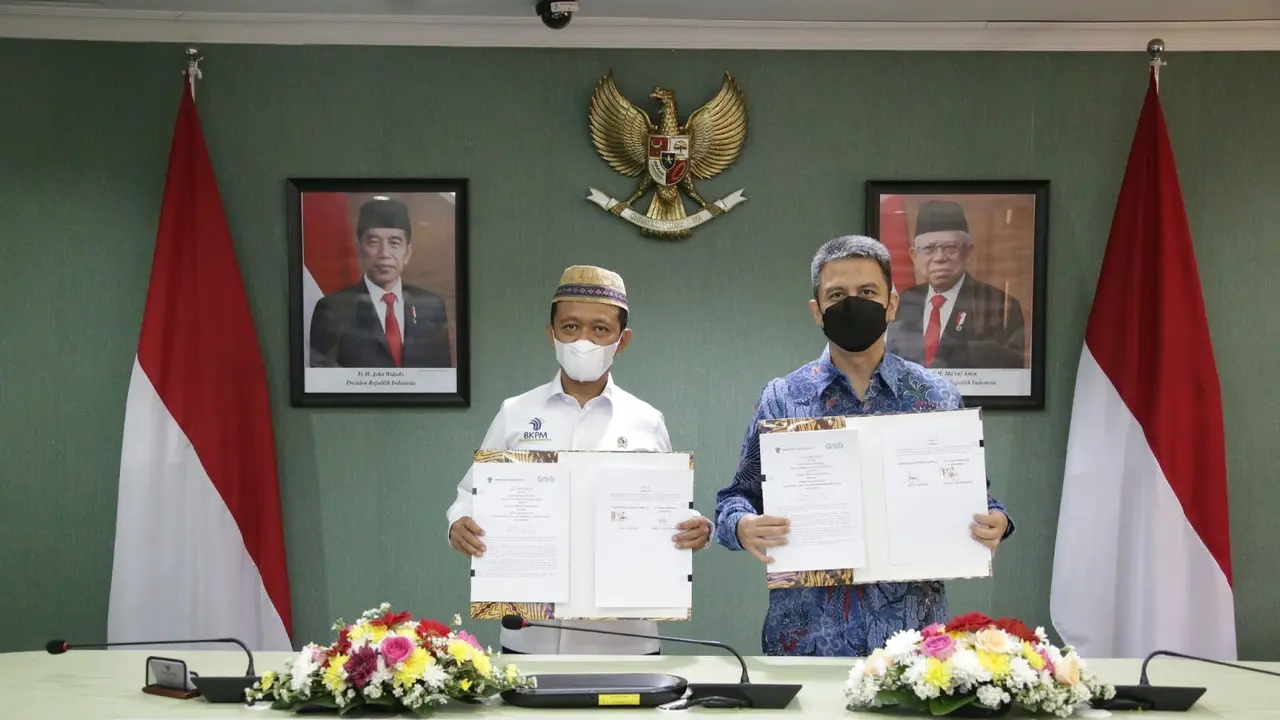 Kerja sama Grab dan Kementerian investasi