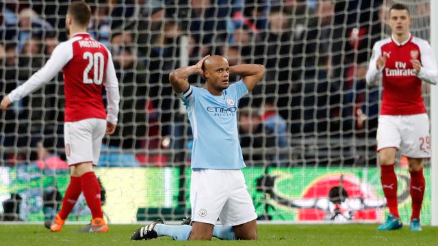 Manchester City Tumbangkan Arsenal