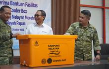 Chandra Asri dan Satgas Kopassus Kolaborasi, Pasok Cooler Box untuk Nelayan Papua
