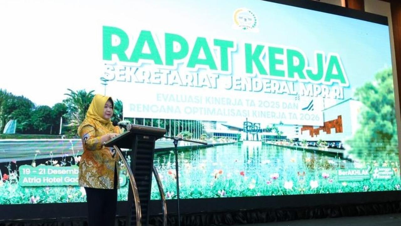Sekjen MPR Siti Fauziah Perkuat Pelayanan dan Tata Kelola Administrasi Menuju Anggaran 2026