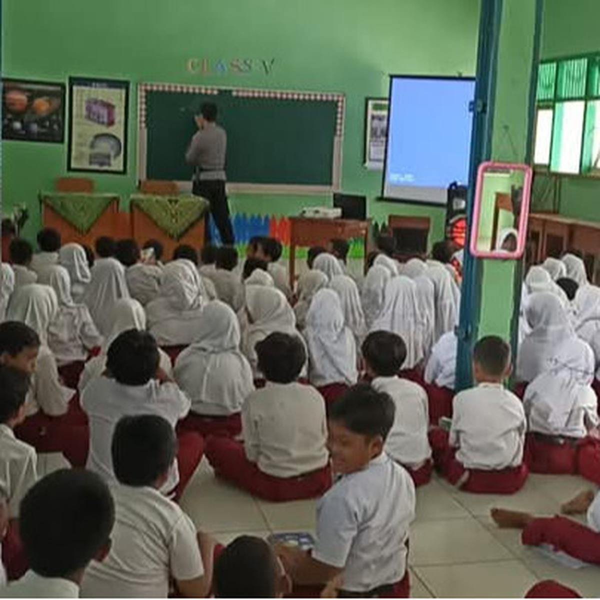 aipda agung wakafkan tanahnya jadi tempat belajar