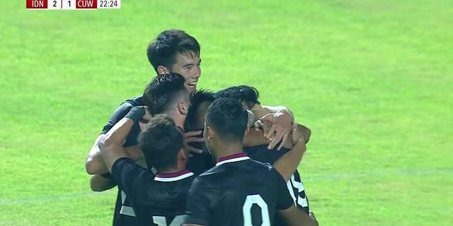 VIDEO: Keren! Assist Berkelas Pratama Arhan Kepada Fachruddin Kelabui Lini Belakang Curacao