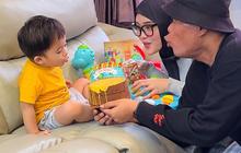Potret Putri Delina Bermain Bersama Adzam  Setelah Rayakan Ulang Tahun Ke-2, Meski Sebelumnya Mengaku Sulit Untuk Bertemu