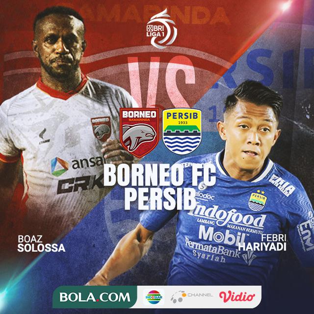 BRI Liga 1 - Duel Pemain - Borneo FC Vs Persib Bandung