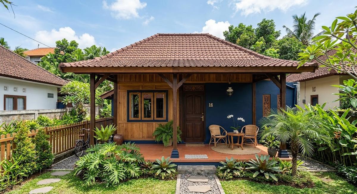 9 Warna Cat untuk Rumah yang Banyak Menggunakan Material Kayu, Fasad Lebih Menawan