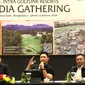 Media gathering Intra Golflink Resort, Selasa (6/2/2024). (Foto: Liputan6.com/Pipit IR)