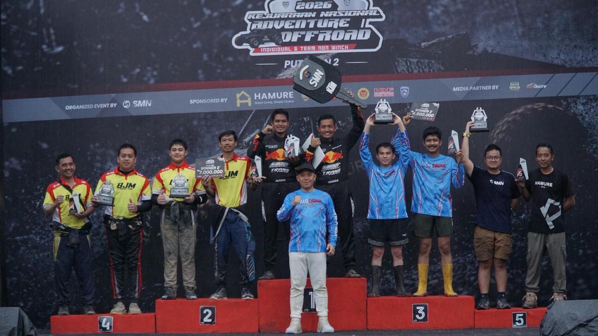Wakil Tuan Rumah Berjaya di Kejurnas Adventure Offroad Seri 2