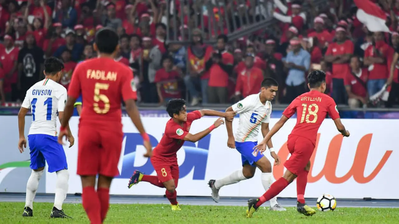 Timnas India U-16 vs Timnas Indonesia U-16