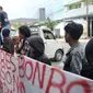 Mahasiswa meminta Kapolda Gorontalo mencopot Kapolres Bone Bolango (Arfandi/Liputan6.com)