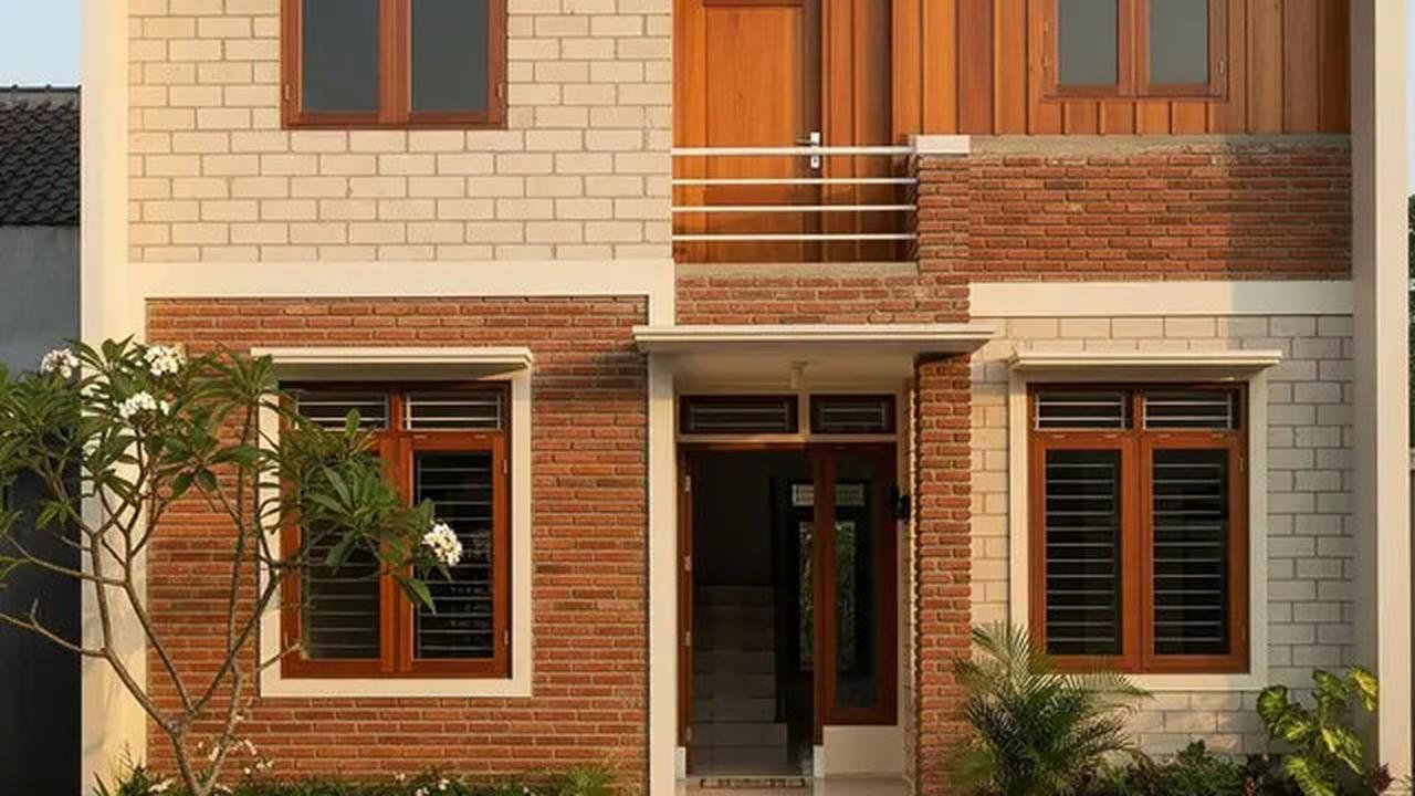10 Desain Rumah 2 Lantai Sederhana dan Biaya 100 Juta Full, Inspirasi Hunian dengan Anggaran Terbatas