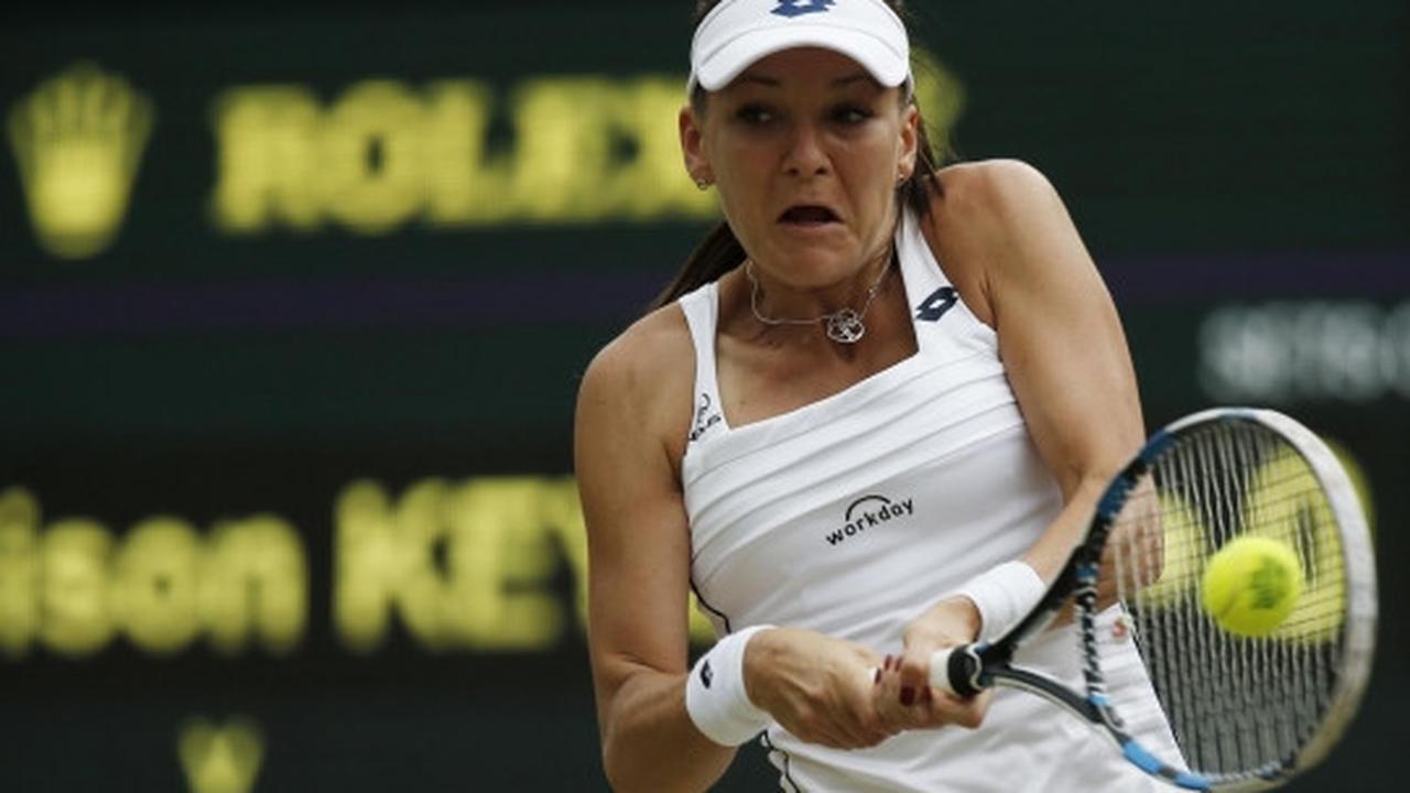 Ekspresi kocak petenis cantik dunia di kejuaraan Wimbledon