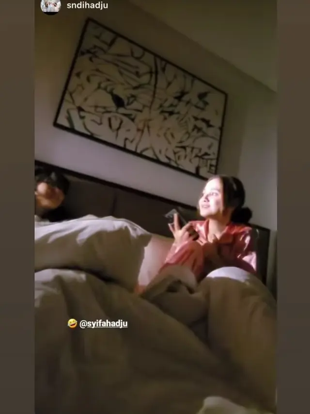 Aktris Syifa Hadju dapat kejutan ultah dari Rizky Nazar (foto: instagram sndihadju)