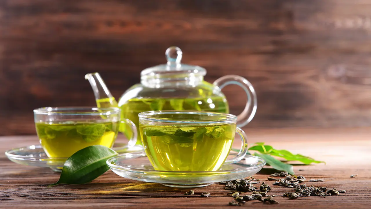 daun binahong teh hijau