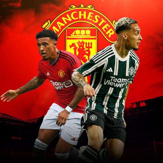 Manchester United - Jadon Sancho dan Antony
