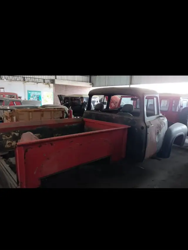 Mobil Denny Caknan sebelum 'dirakit'