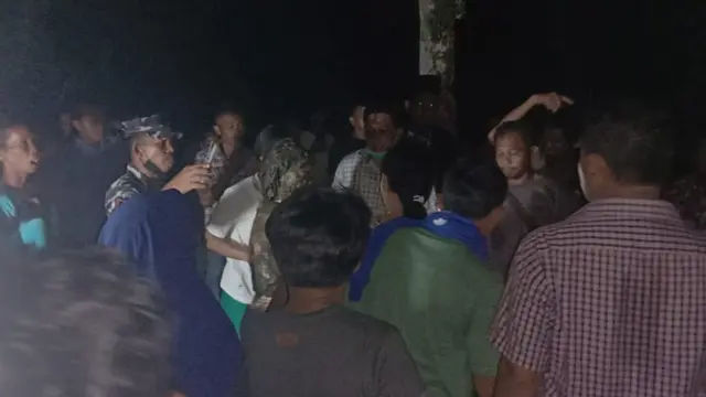 Korban direndam lumpur