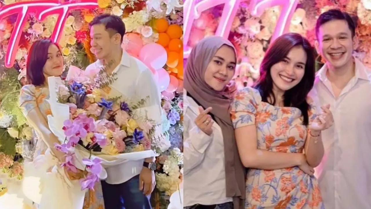 Dapat Kejutan dari Jordi Onsu, Intip 7 Gaya Ayu Ting Ting Berbalut Dress Floral Rayakan Ulang Tahun ke-30