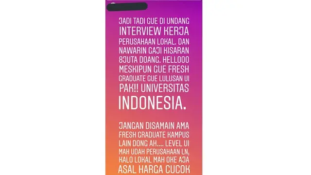 Rata-rata Gaji Fresh Graduate di Indonesia Bukan Rp 8 Juta, Ini Fakta-faktanya