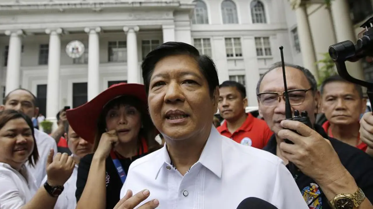 Marcos Jr atau yang dikenal dengan Bongbong (AP Photo)