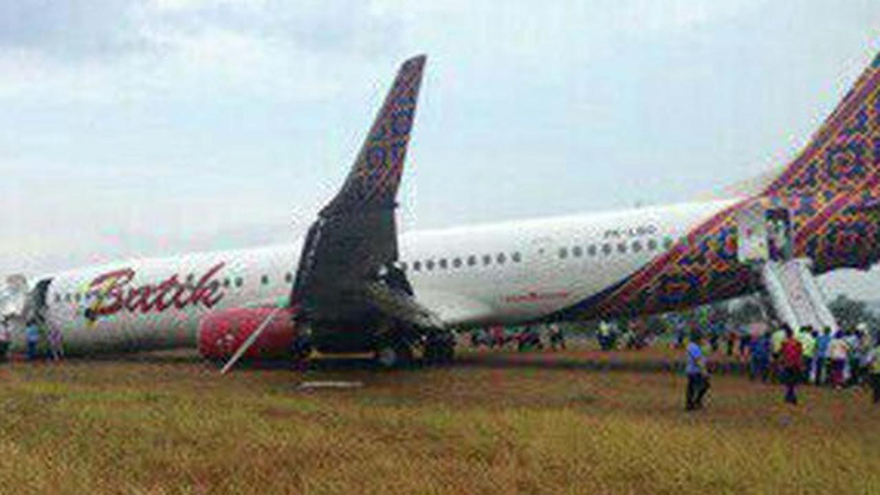 Menhub Jonan akan panggil pilot Batik Air tergelincir