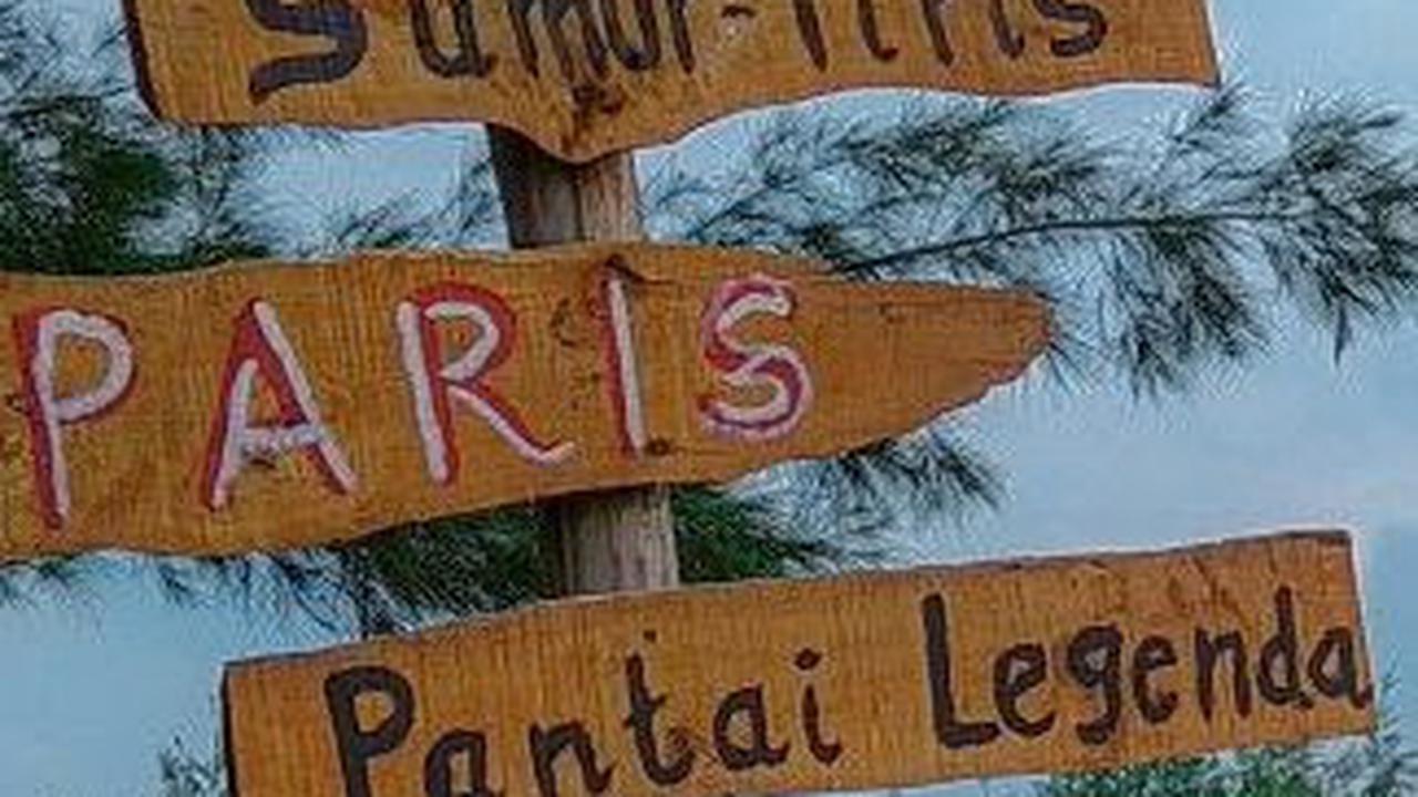 Menyaksikan Indahnya Matahari Terbenam di Pantai Tiris Indramayu, Dihiasi Deretan Pohon Cemara yang Bikin Syahdu