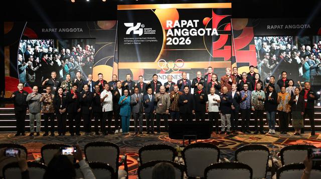 Rapat anggota NOC Indonesia. (Bola.com/Dok.NOC Indonesia).