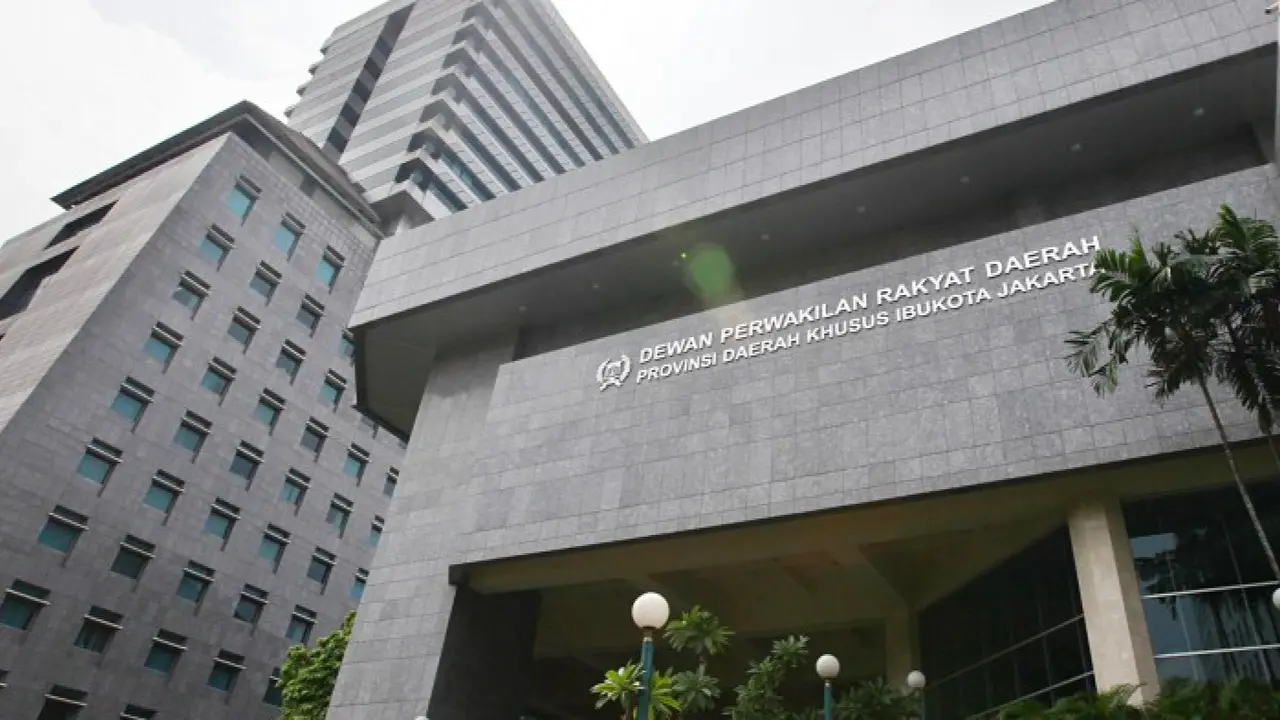 Gedung DPRD DKI Jakarta.