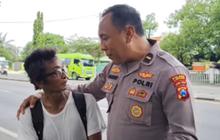 Latih Kesabaran dan Kejujuran, Pria Paruh Baya Ini Jalan Kaki Selama Dua Bulan Untung Ketemu Ipda Purnomo