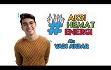 Aksi hemat energi ala Vadi Akbar