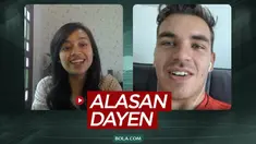 Berita video potongan wawancara dalam rubrik "Lebih Dekat" Dayen Gentenaar, soal alasannya ingin main untuk Timnas Indonesia dan mencoba berkarier di Liga 1.