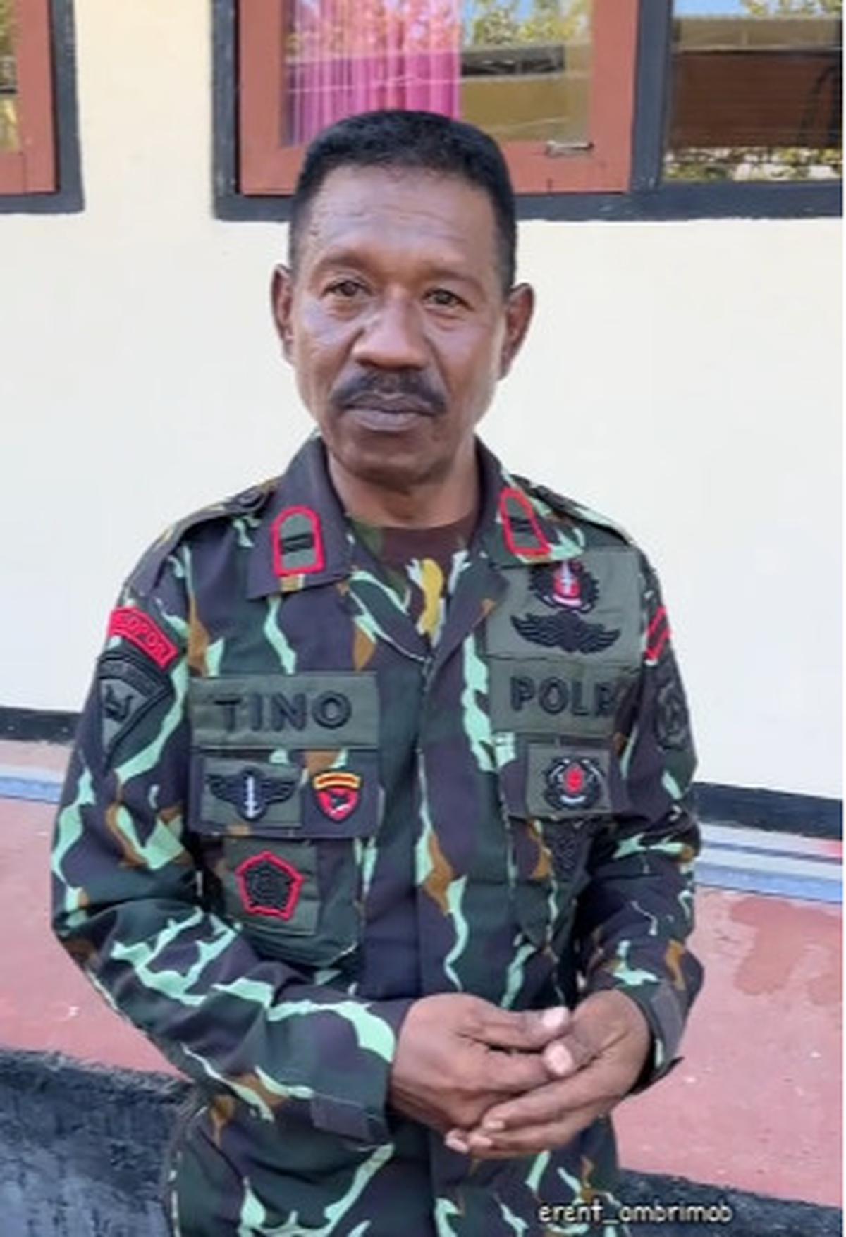 Sangar, Perwira Brimob Polri Ini Orang Luar Negeri, Tapi Darahnya Merah Putih