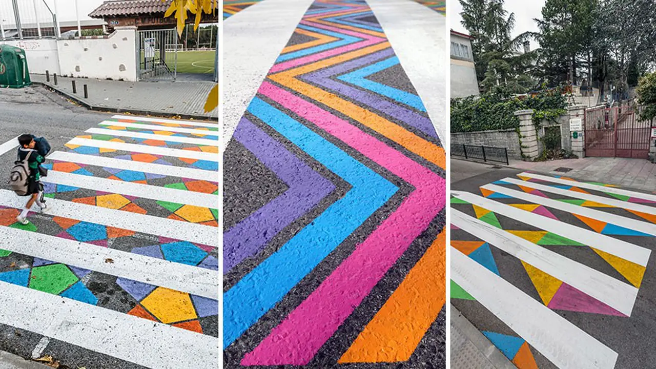 [Bintang] 10 Zebra Cross Warna-warni Bikin Ingin Bolak-balik Menyeberang