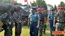 Citizen6, Surabaya: Angkatan Laut AS datang ke Surabaya dengan tiga kapal perang, yaitu USS Germantown  (LSD - 42), USS Vandegrift (FFG - 48), dan USCG Waesche, yang bersandar di Dermaga Jamrud Tanjung Perak Surabaya. (Pengirim: Budi Abdillah)        