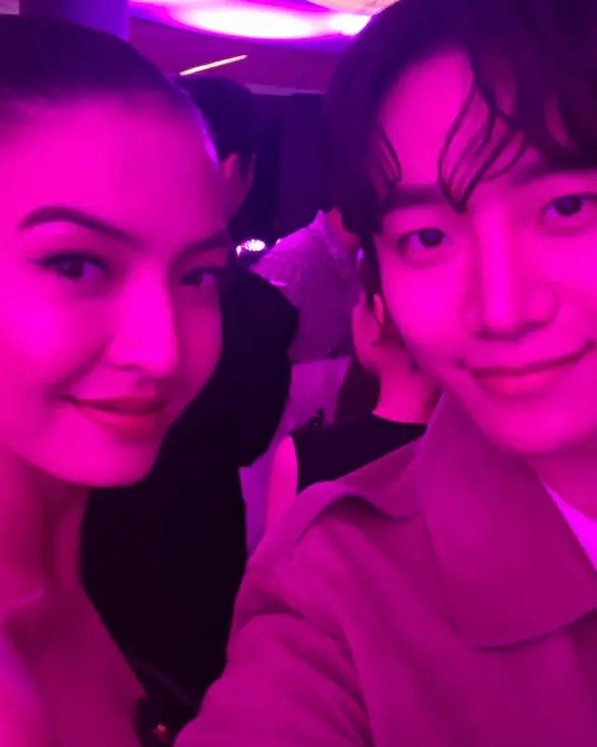 6 Gaya Raline Shah Pamer Foto Bareng G-Dragon, PSY, dan Rain di Seoul, Circlenya Berkelas