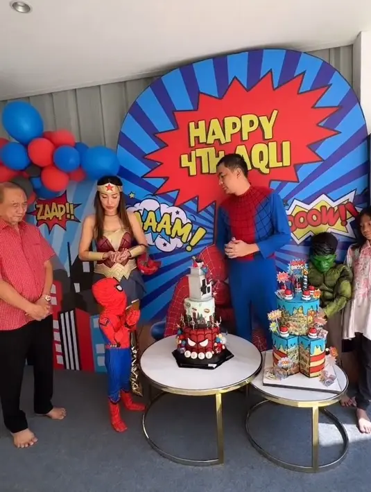 Pemeran Iis dalam film Hanum & Rangga: Faith & the City itu juga menceritakan sempat ngerjain sang buah hati di hari ulang tahunnya. [Instagram/mrsayudewi]