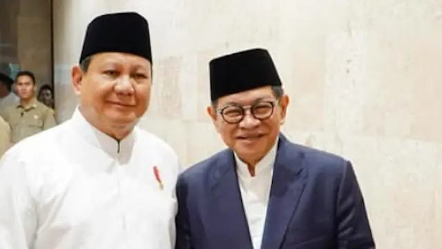 Gubernur Jakarta Pramono Anung dan Presiden Prabowo Subianto bertemu pada momentum lebaran, 1446 Hijriah. (Istimewa)