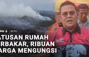 Ratusan Rumah Terbakar, Ribuan Warga Mengungsi