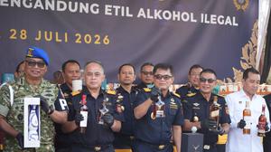Sindikat Miras Ilegal di Bali Terbongkar, Bea Cukai Sita 19.142 Botol
