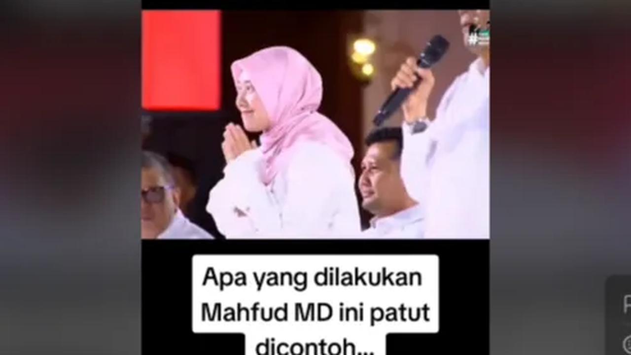 "Anak saya kedua dokter Vina Amalia ini dokter dari Universitas Airlangga. Juga sampai lulus dari sekolah tidak ada yang tahu bahwa dia anak saya," kata Mahfud MD. <br>
