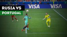 Berita video Portugal menaklukkan Rusia dengan gol mudah Cristiano Ronaldo di Grup A Piala Konfederasi, Rabu (21/6/2017).