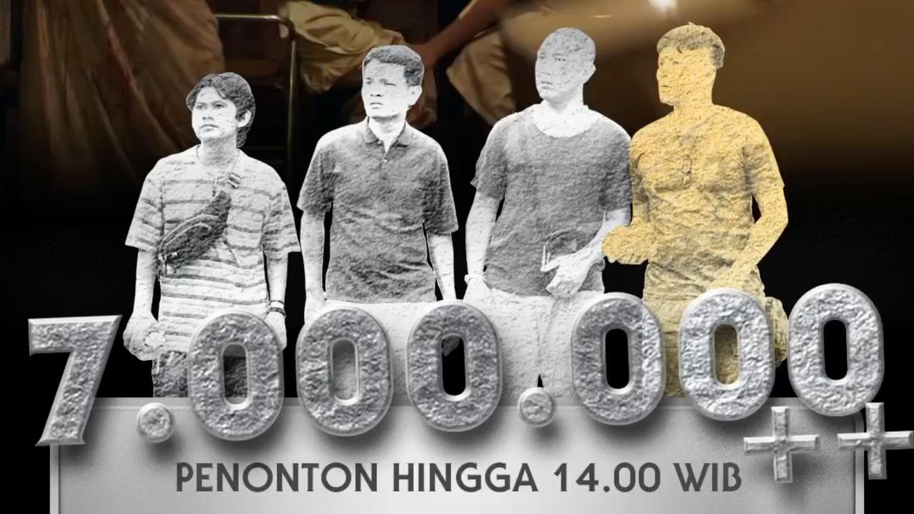 Jumlah penonton film Agak Laen pada Sabtu, 25 Februari 2024. (Foto: Dok. Instagram @ernestprakasa)