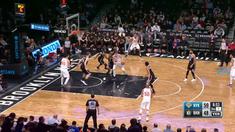Berita video game recap NBA 2017-2018 antara New York Knicks melawan Brooklyn Nets dengan skor 119-104.