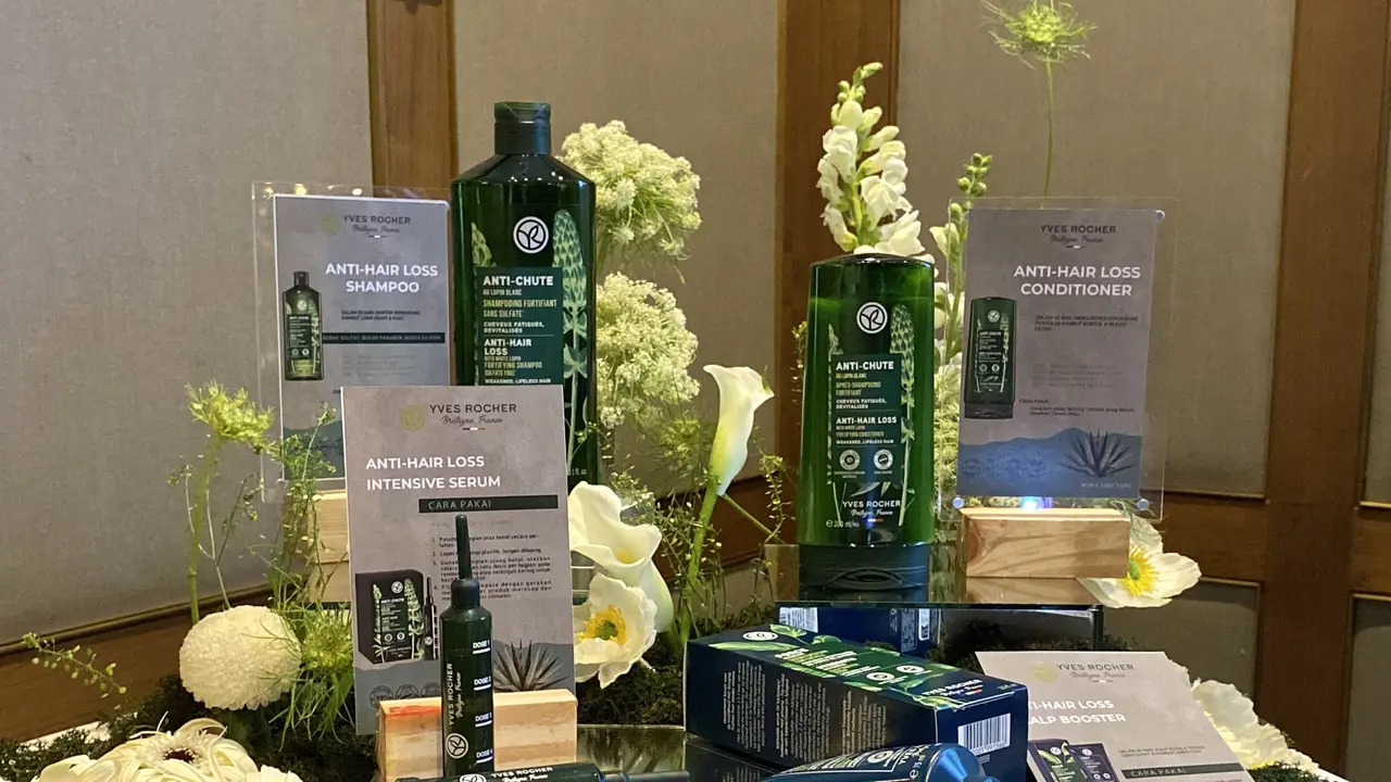Perawatan Rambut Rontok dengan Produk Yves Rocher