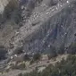 Lokasi jatuhnya pesawat Germanwings 4U 9525. (ABC News)