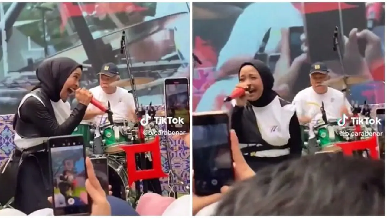 Keren, Aksi Menteri Basuki Hadimuljono jadi Drummer Band Kotak Ini Curi Perhatian