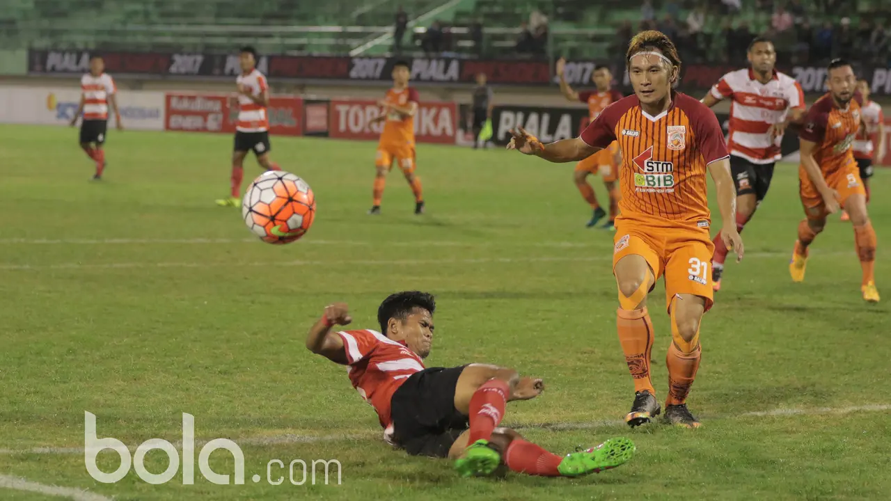 Pusamania Borneo FC Vs Madura United