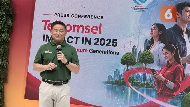 Direktur Planning and Transformation Telkomsel, Wong Soon Nam. Liputan6.com/Iskandar