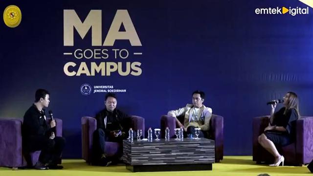 Sesi talkshow di MACG